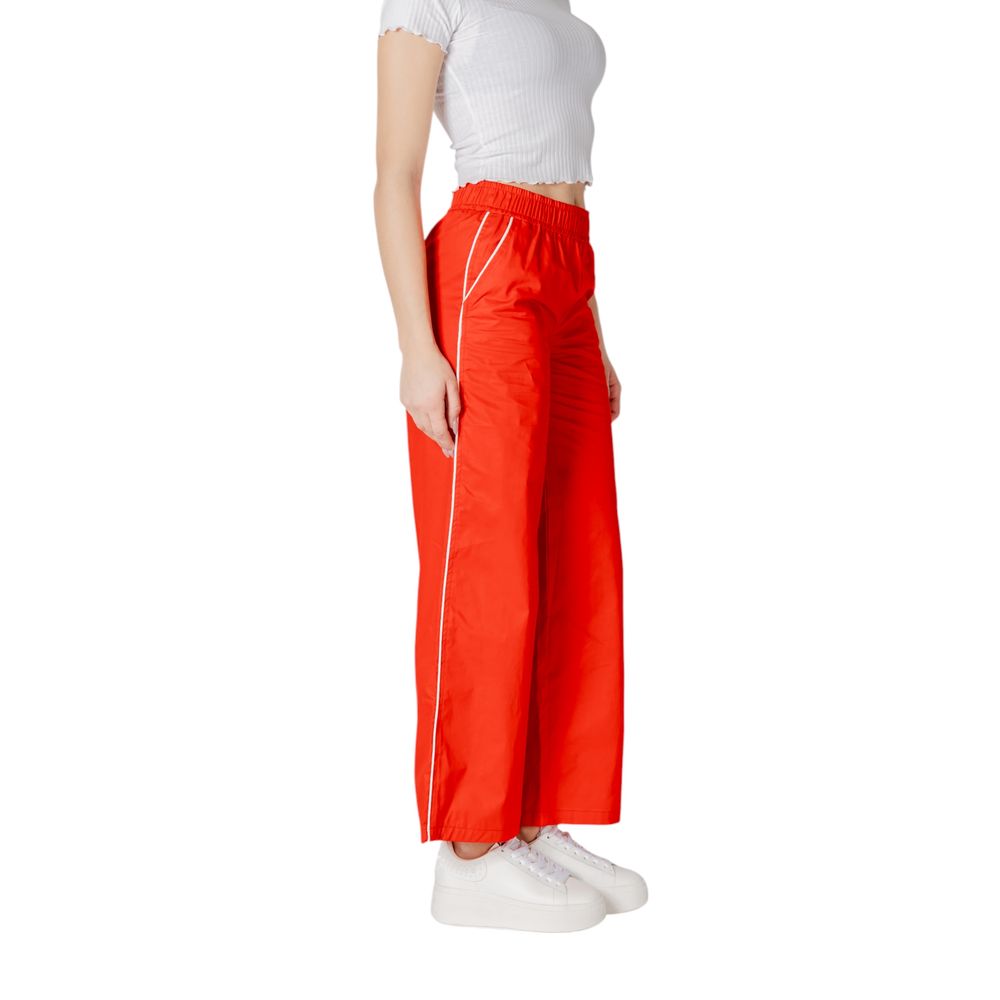 Red Cotton Pant