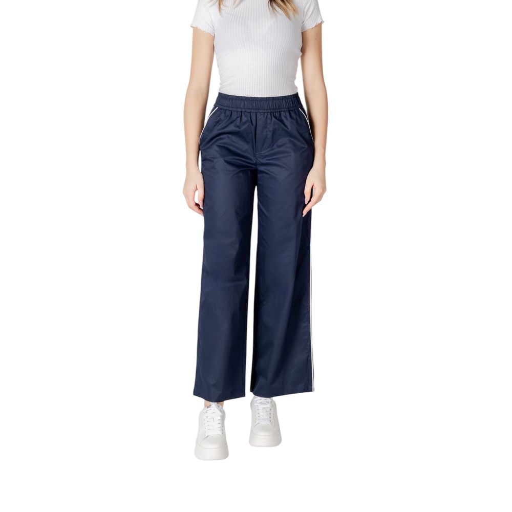 Blue Cotton Pant