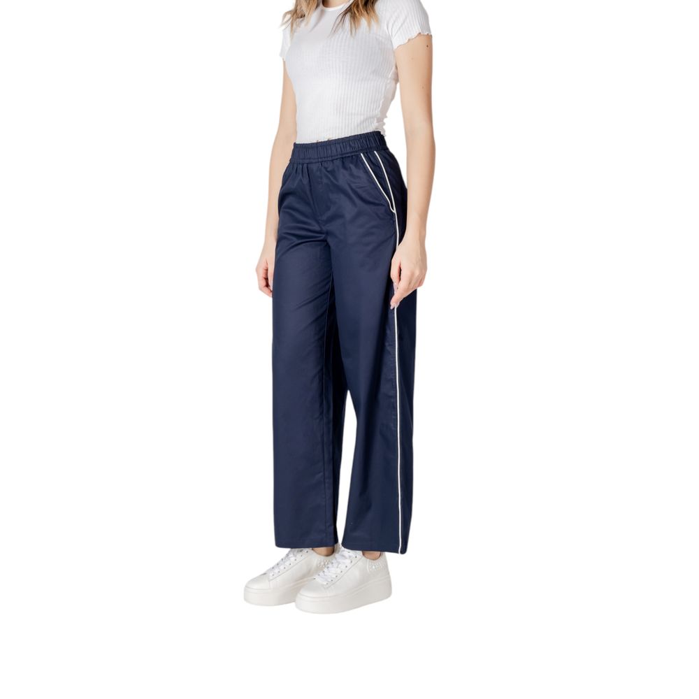 Blue Cotton Pant