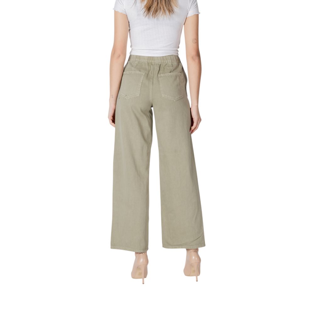 Green Cotton Pant