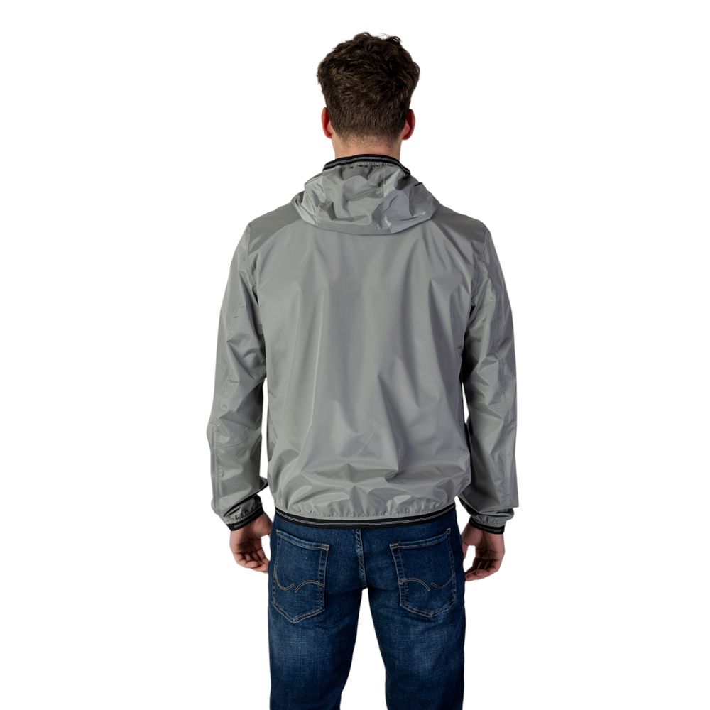 Gray Polyamide Jackets & Coat