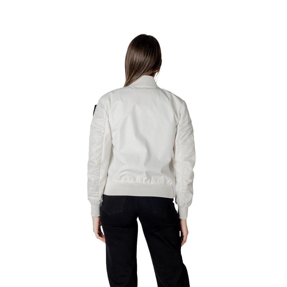 White Polyamide Jackets & Coat
