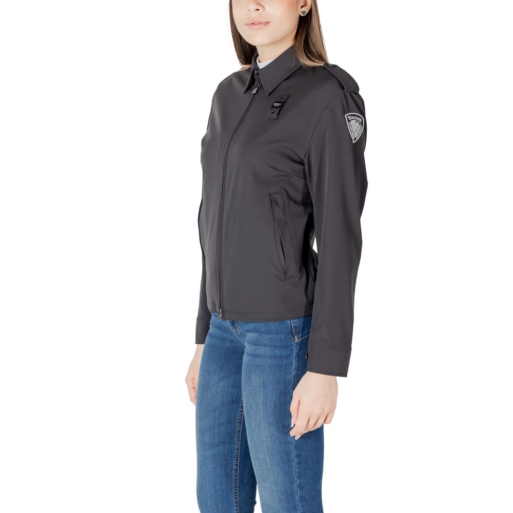 Black Polyamide Jackets & Coat