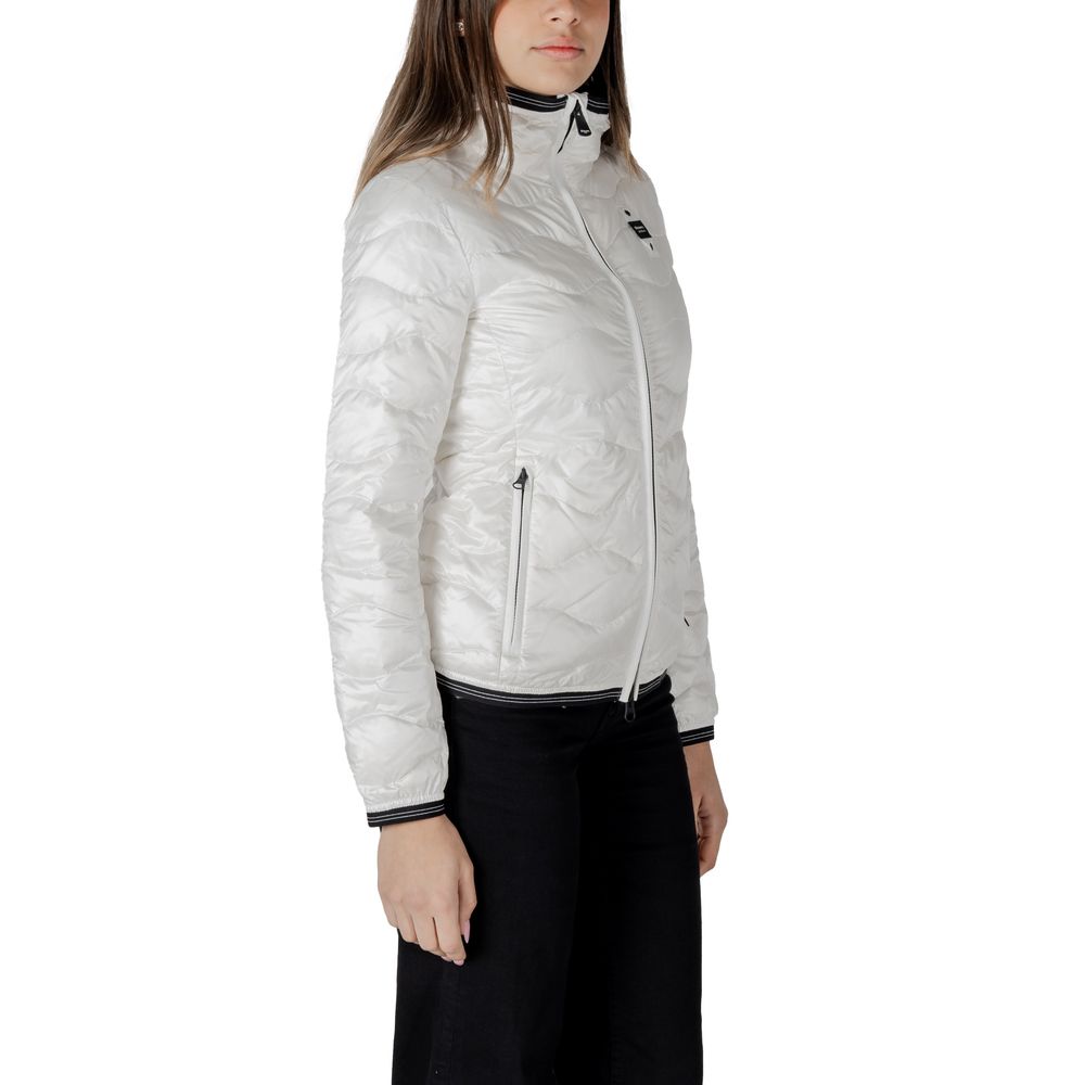 White Polyamide Jackets & Coat
