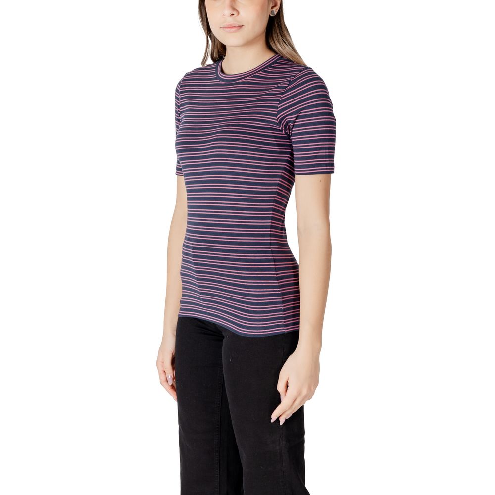 Bicolor Cotton T-Shirt