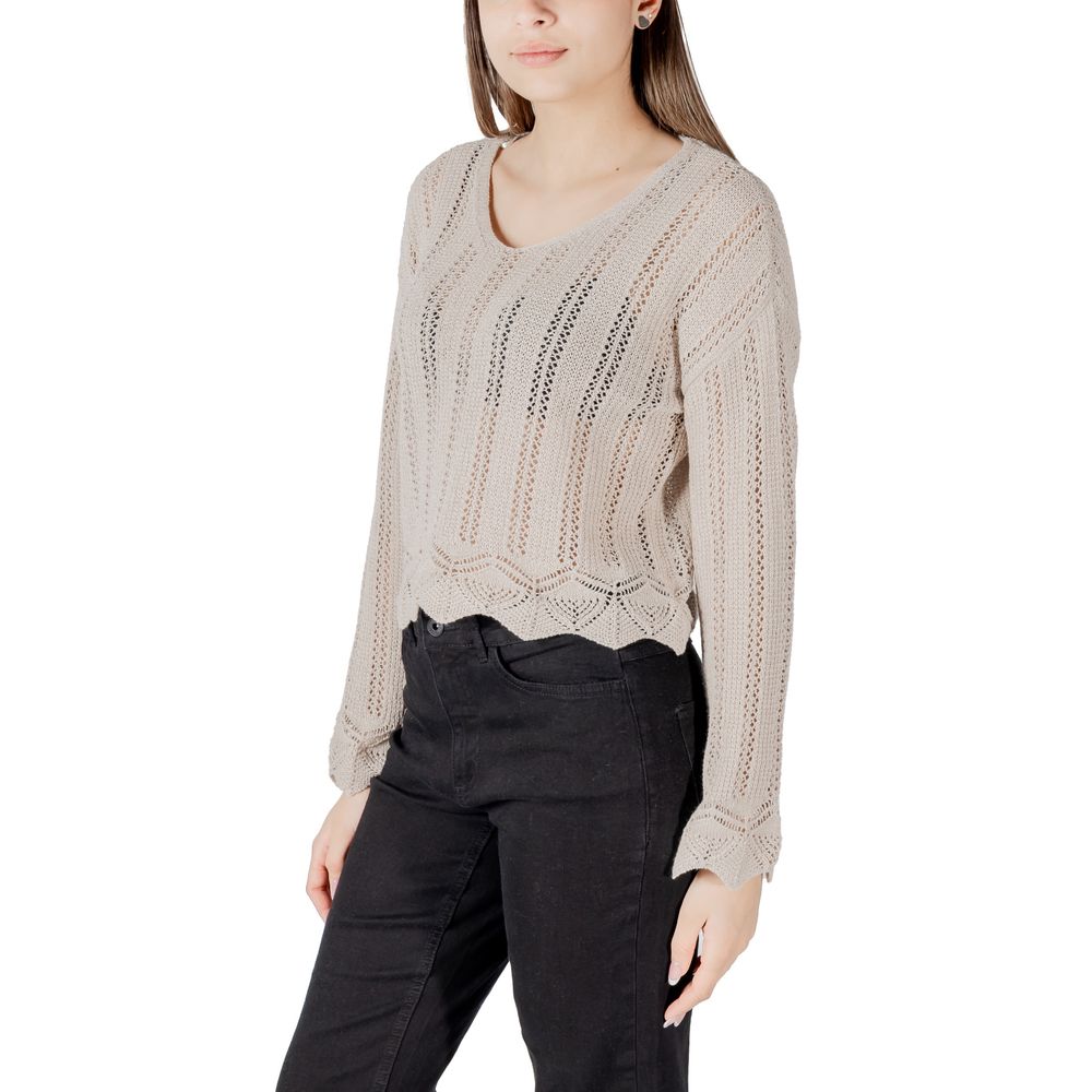 Beige Recycled Cotton Sportswear