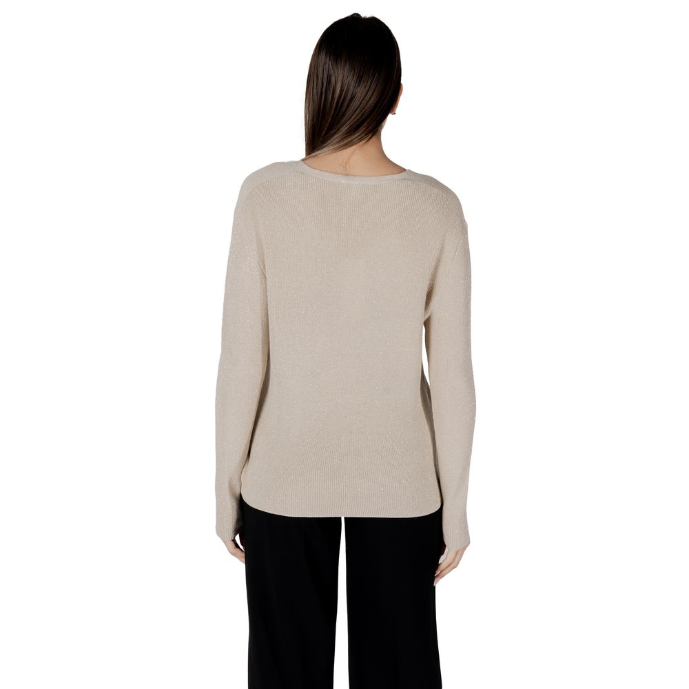 Gold Cotton Sweatshirt