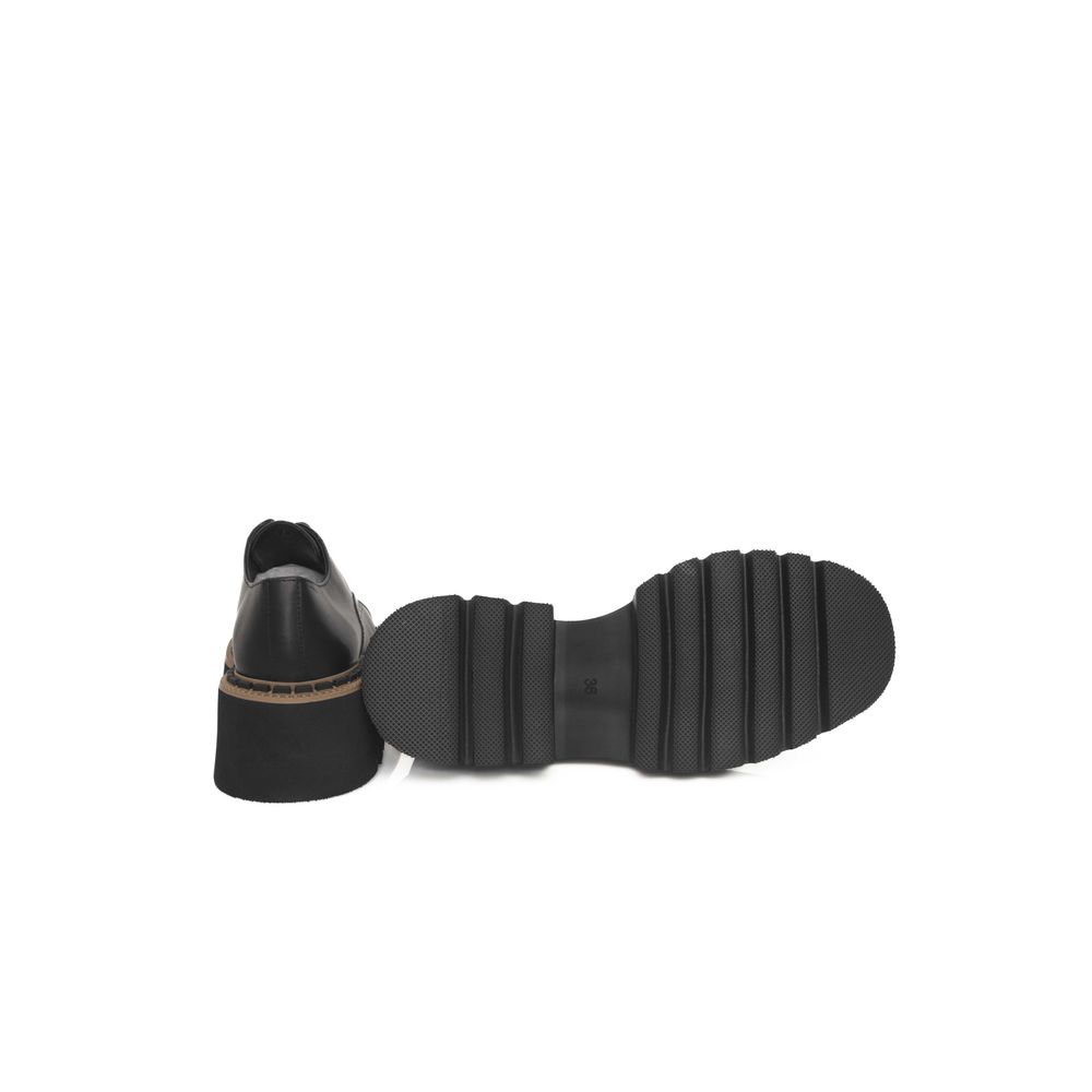 Black Cowhide Women's Shoe