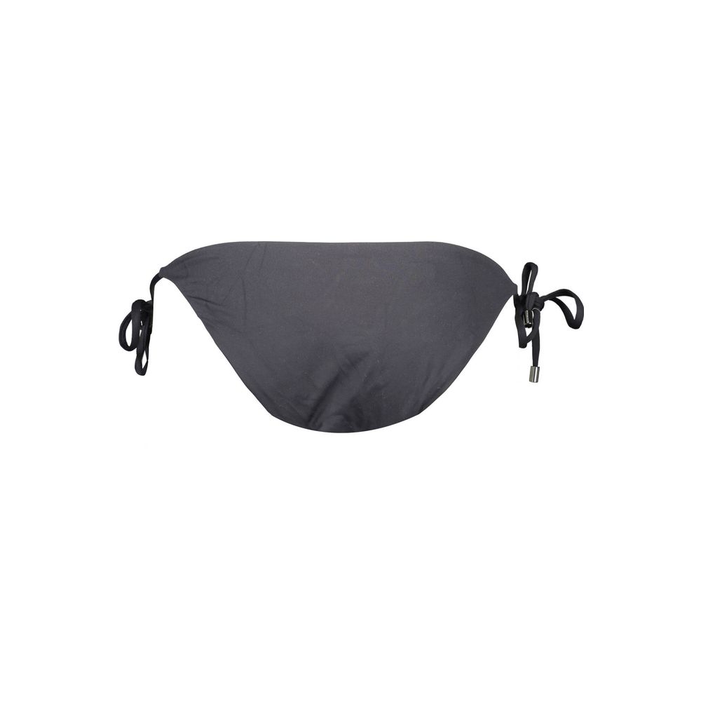 Black Polyamide Women Swim Briefs