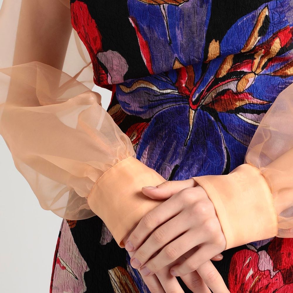 Pink Polyester Blouse