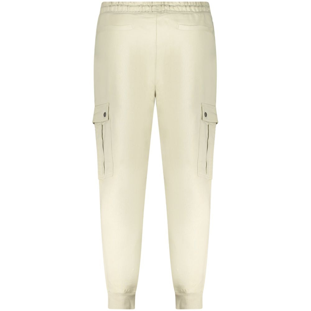 Beige Cotton Pant