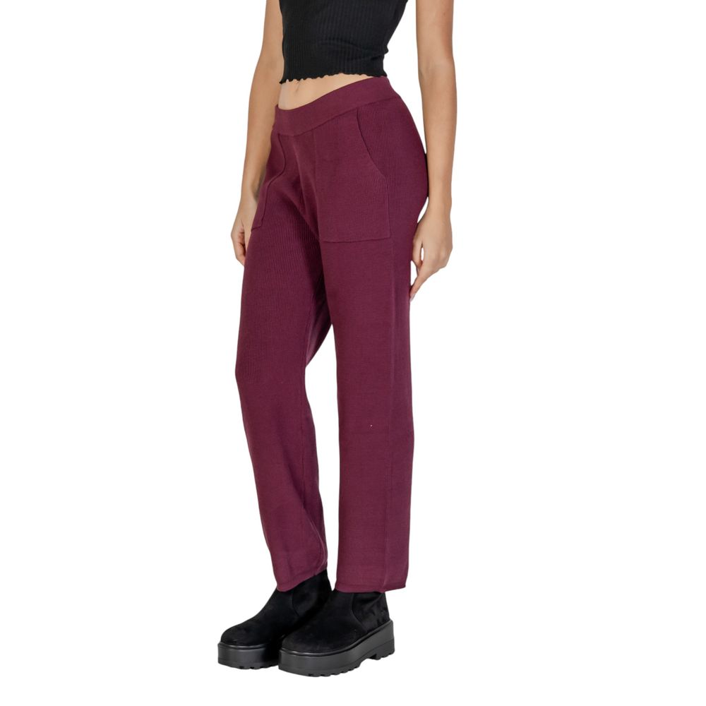 Purple Viscose Pant