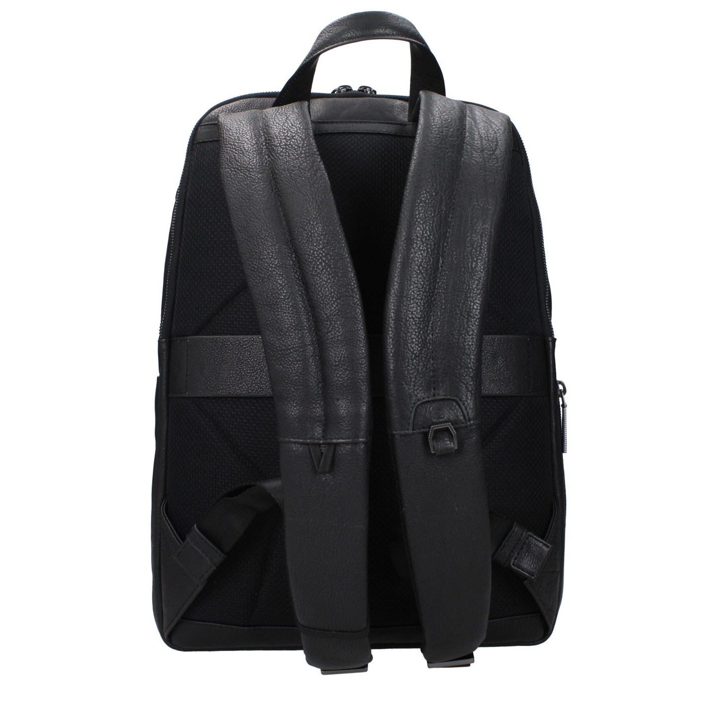 Black Leather Backpack