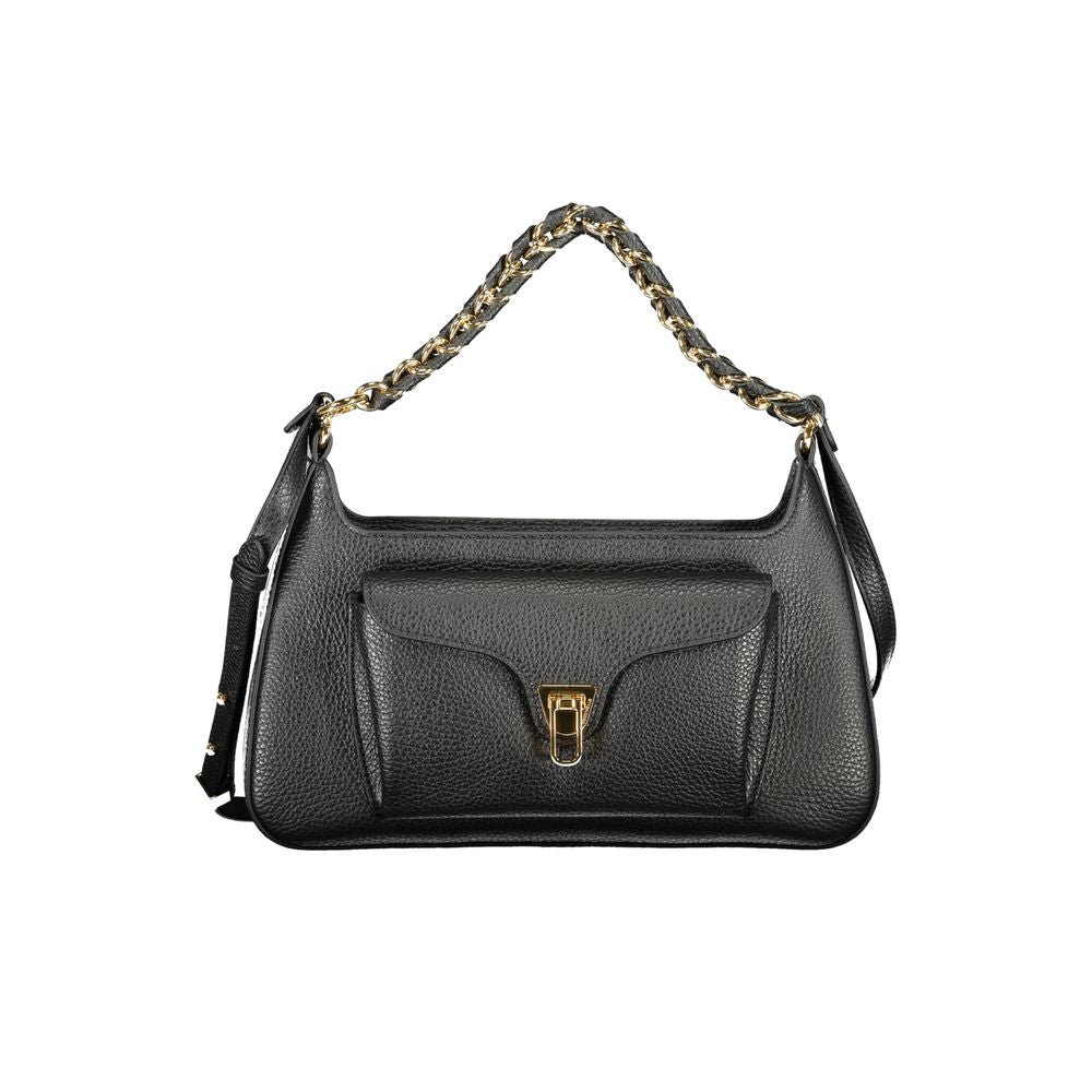 Black Leather Handbag