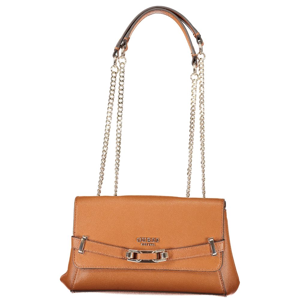 Brown Polyethylene Handbag