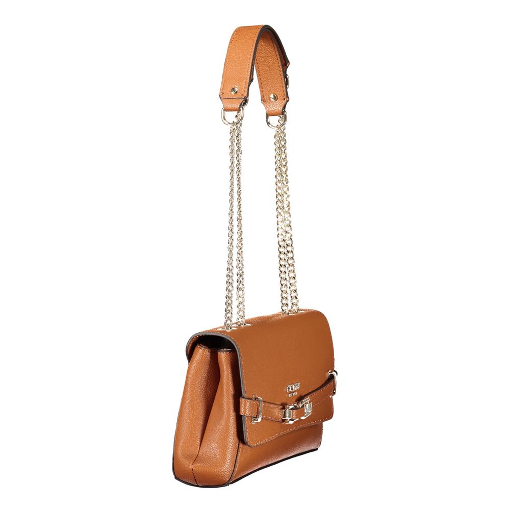 Brown Polyethylene Handbag