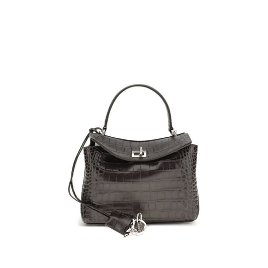 Brown Calf Leather Bos Taurus Handbag
