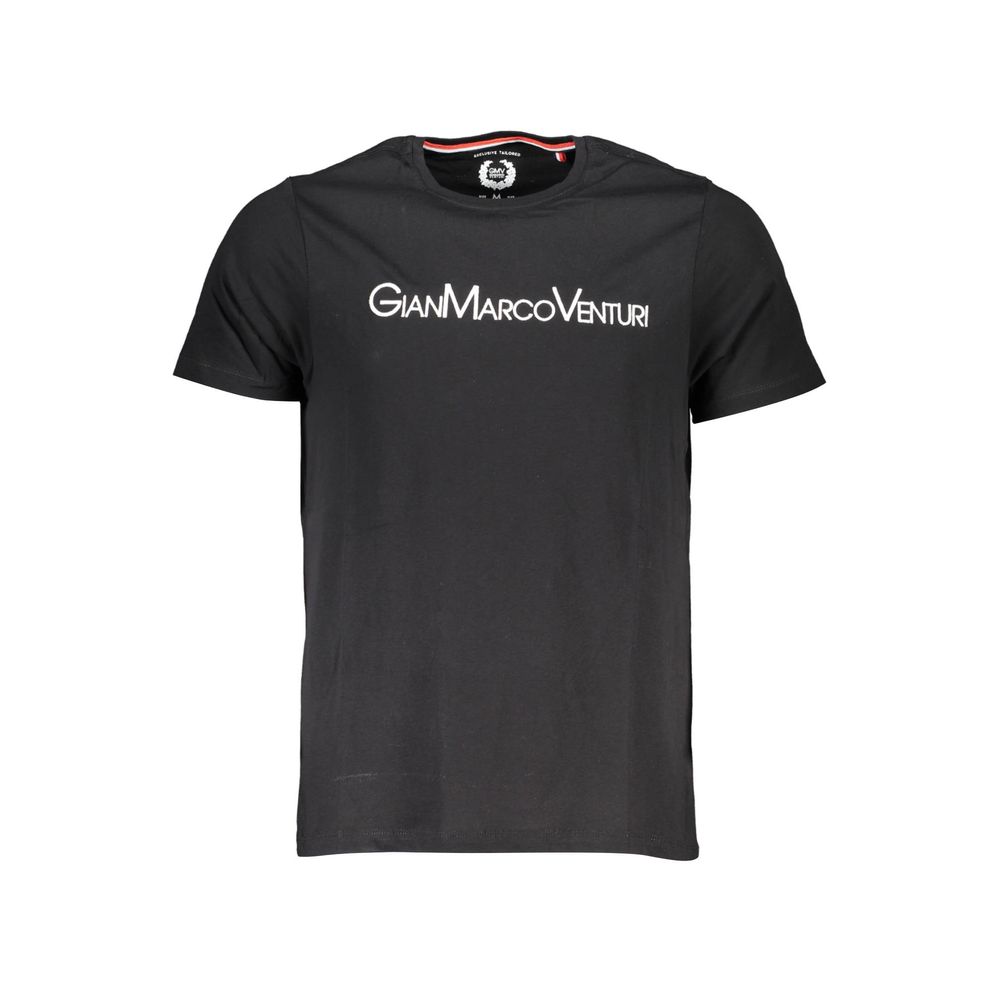 Black Cotton T-Shirt