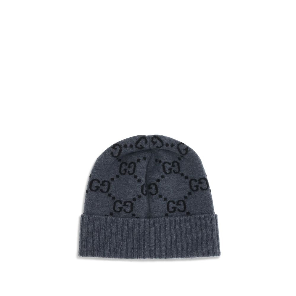 Gray Cashmere Beanie