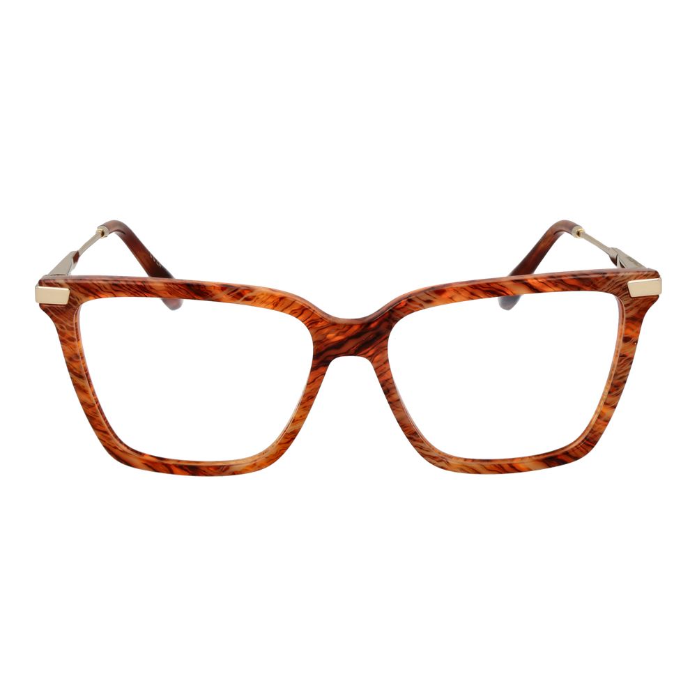 Orange Metal & Plastic Glasses (Frames)