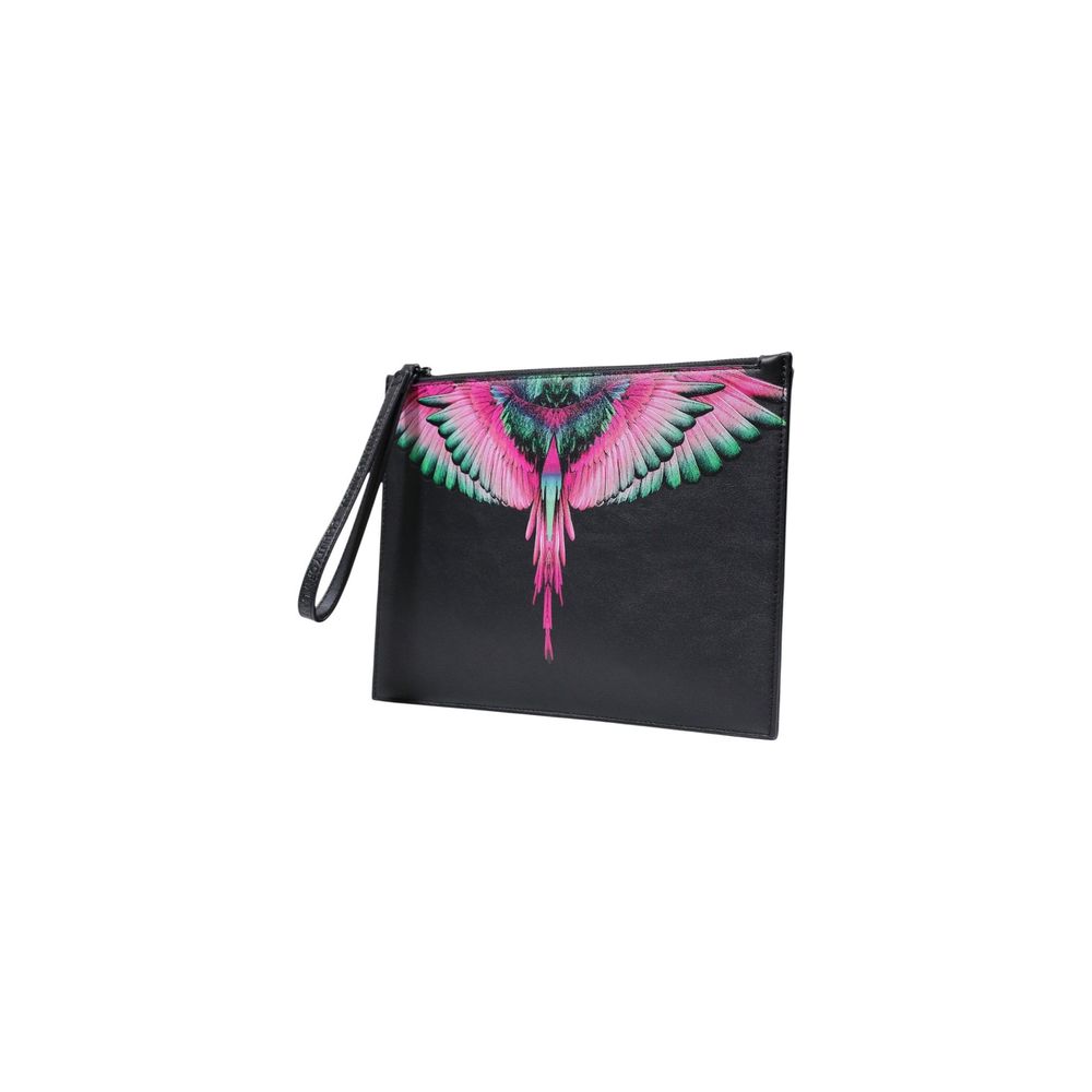Black Polyethylene Clutch Bag