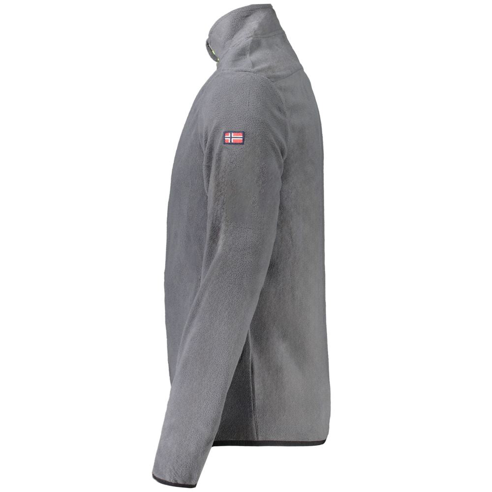 Gray Polyester Sweatshirt