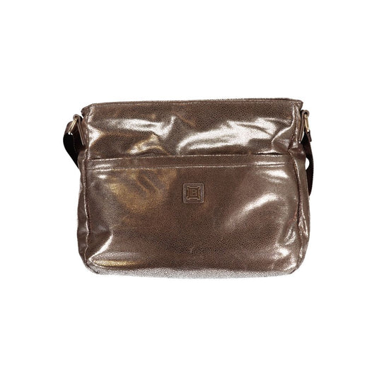 Bronze Polyester Women Handbag