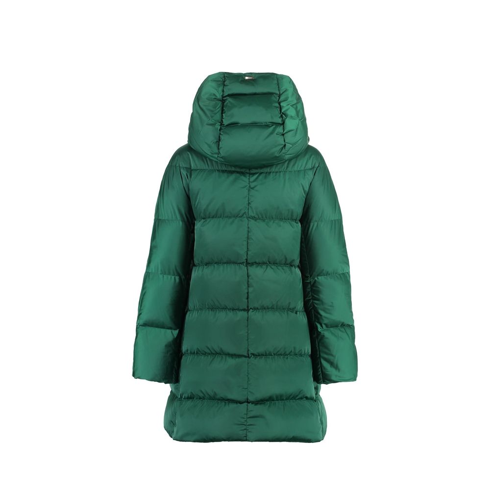 Green Polyamide Coat
