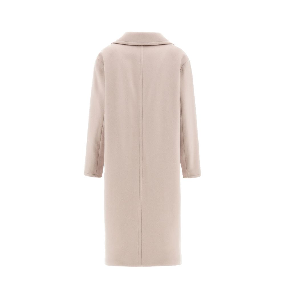 Beige Wool Coat