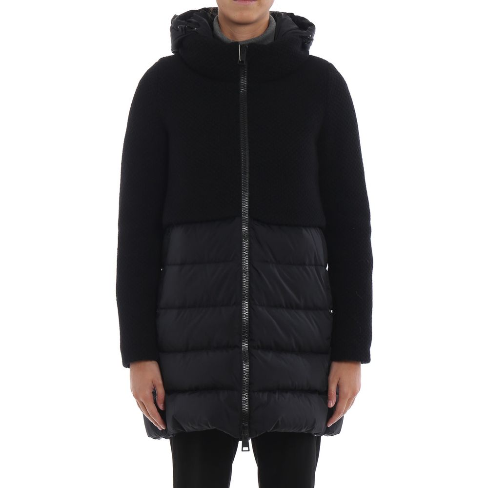 Black Polyamide Coat