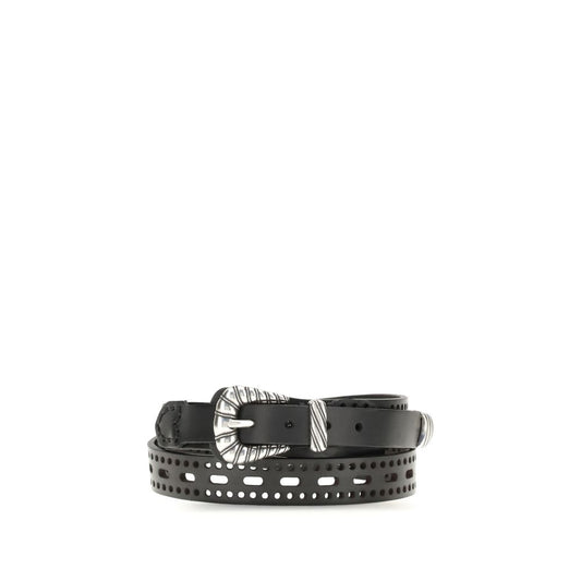 Black Calf Leather Bos Taurus Regular Belt