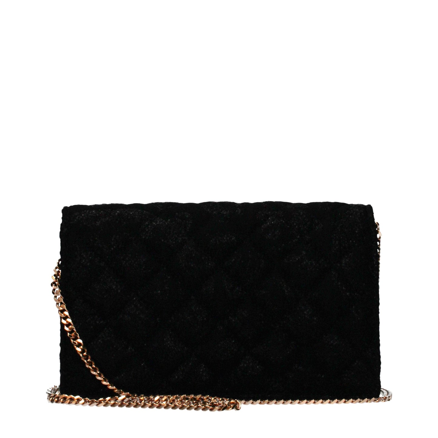 Black Fabric Clutch Bag