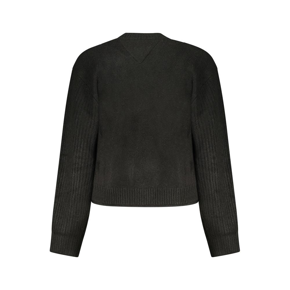 Black Acrylic Women's Sweater