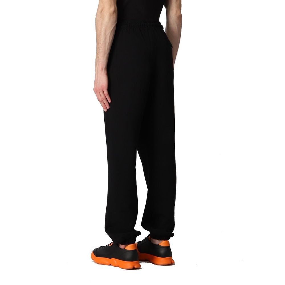 Black Cotton Joggers (Workout Pants)