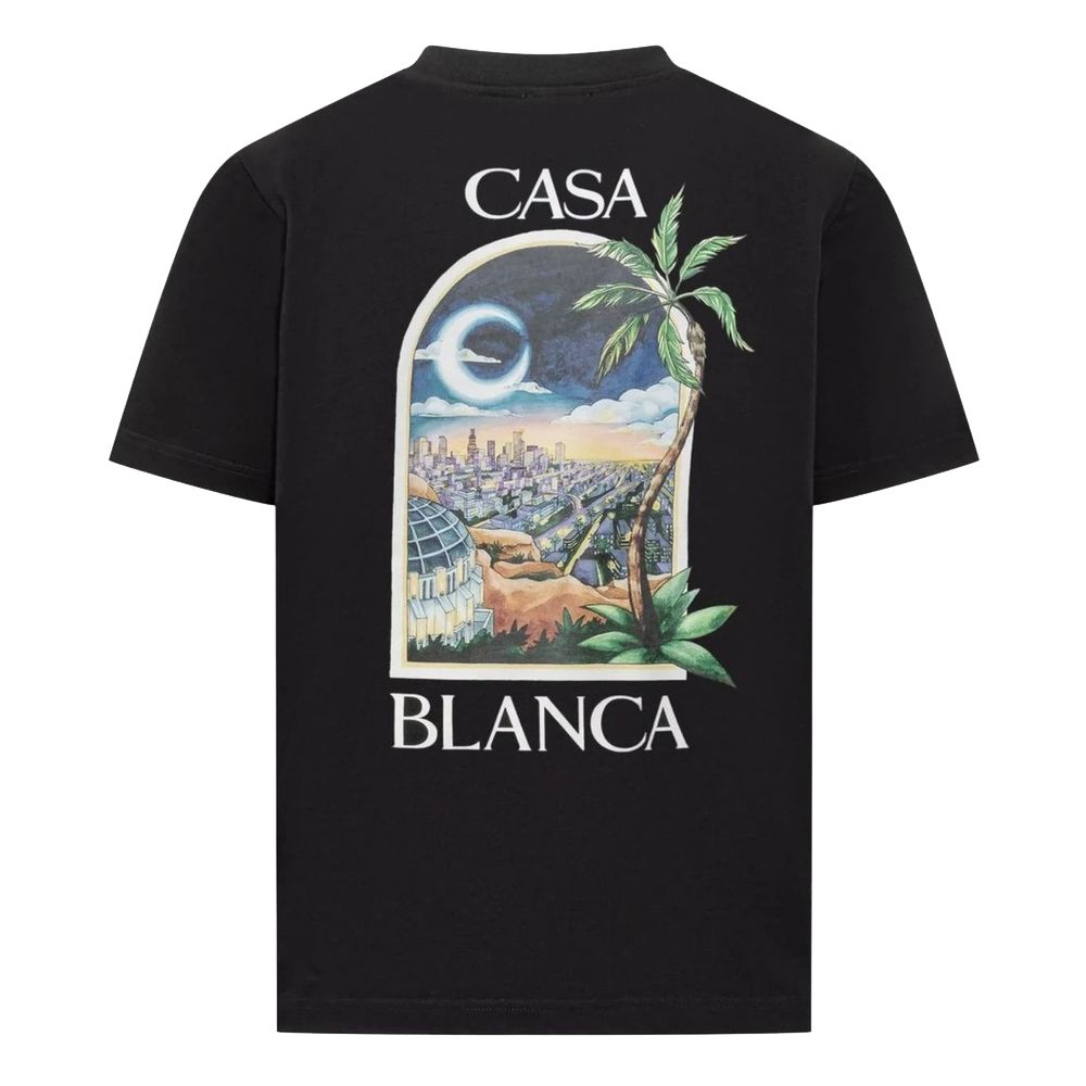 Black Cotton T-Shirt