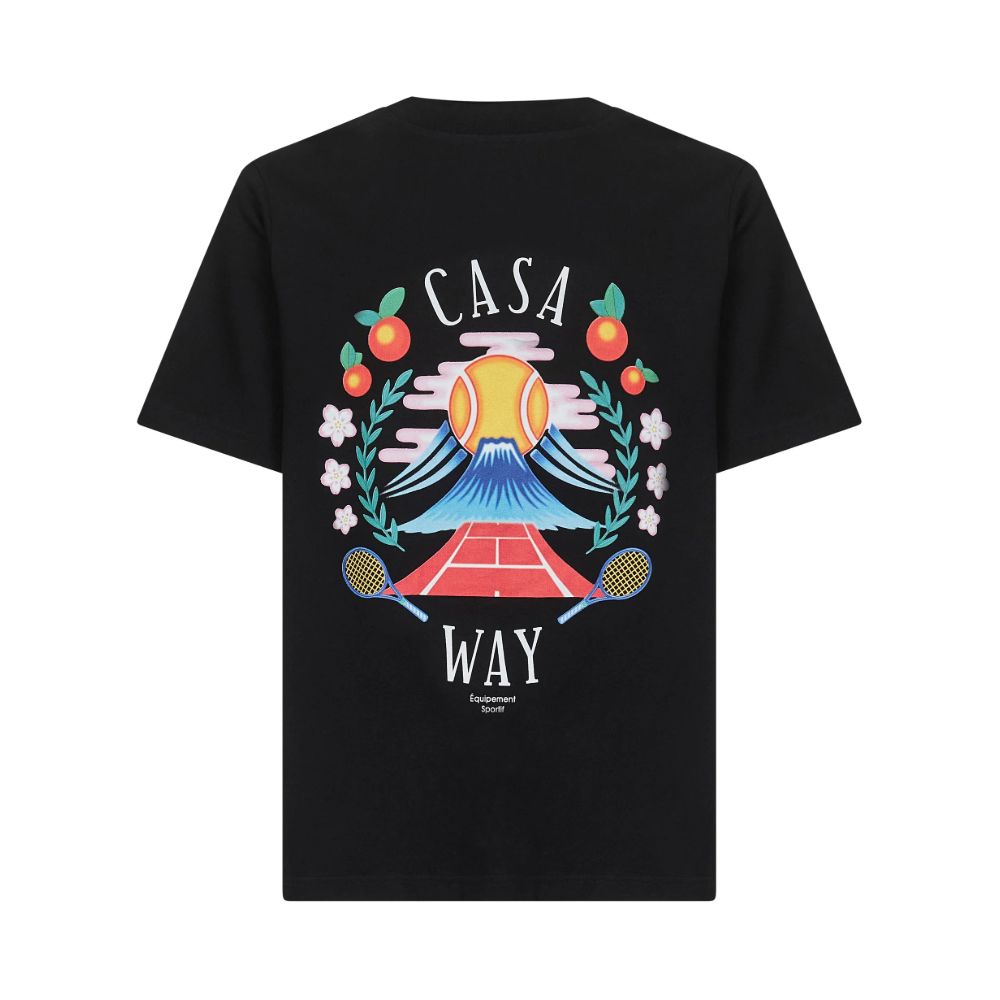 Black Cotton T-Shirt