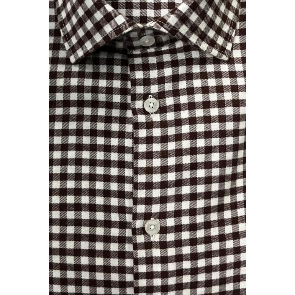 Brown Cotton Shirt