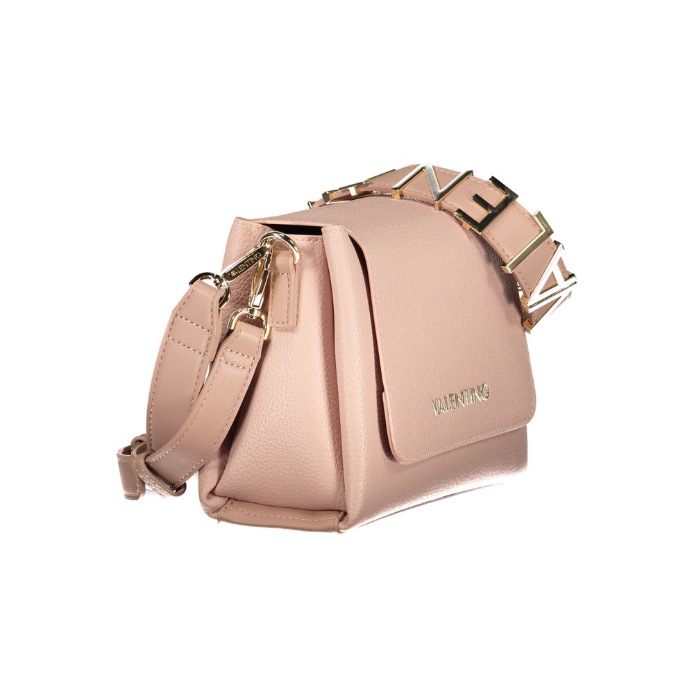 Pink Polyethylene Handbag