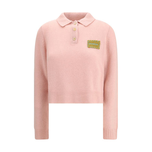 Multicolor Cashmere Polo Shirt