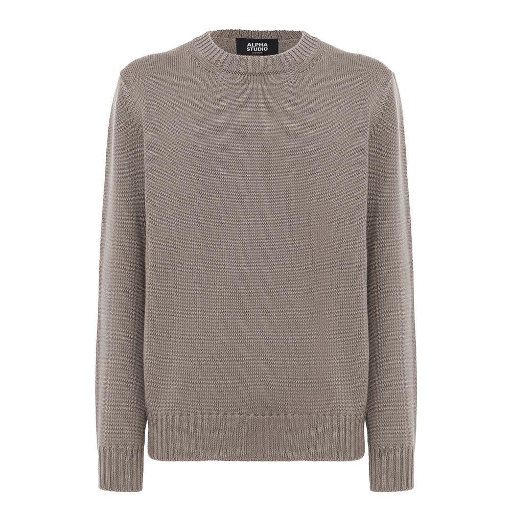 Beige Cashmere Sweater