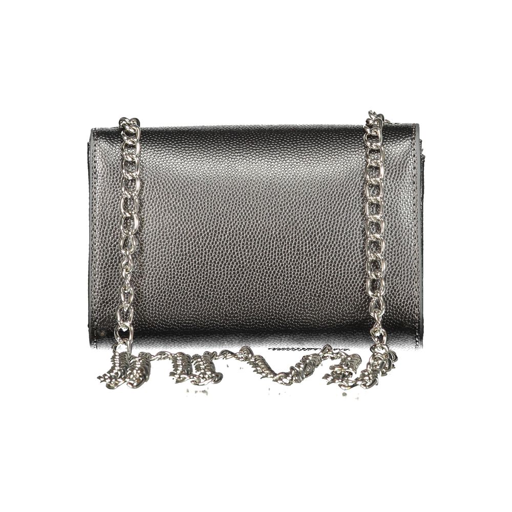 Gray Polyethylene Handbag