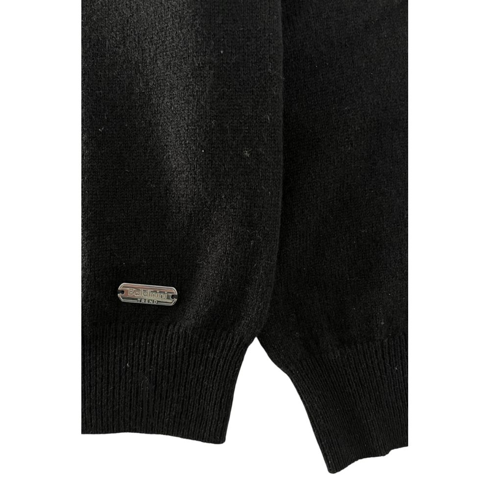 Black Cashmere Men Sweater