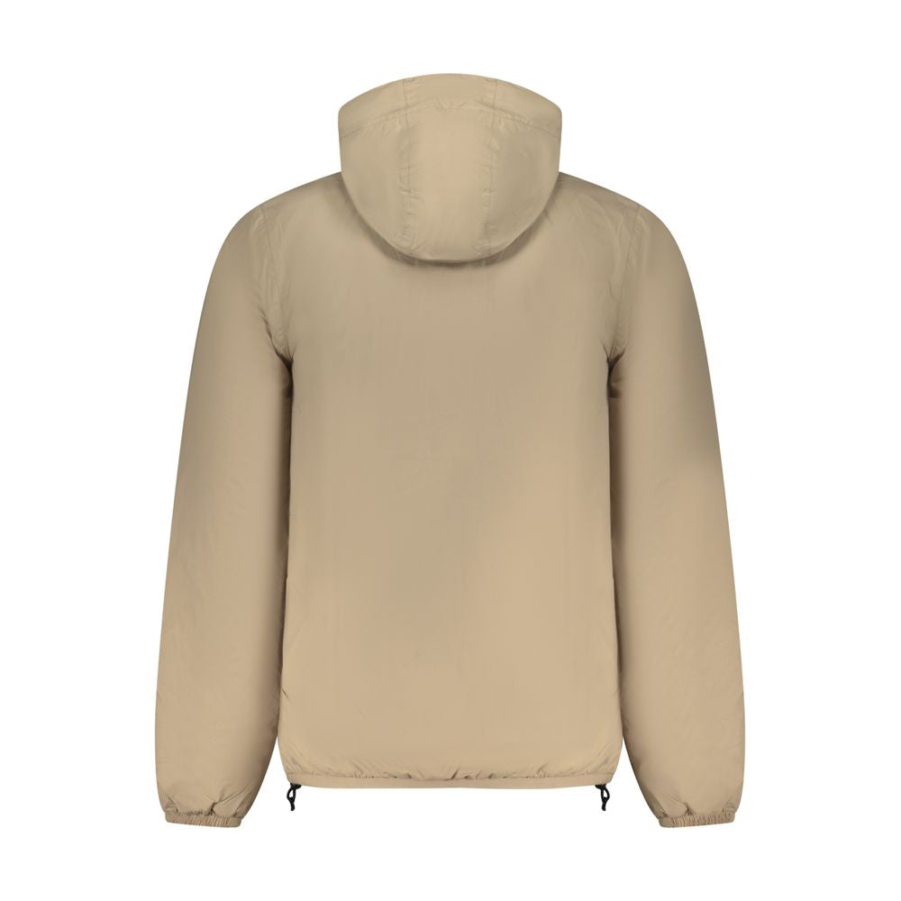Beige Polyamide Jackets & Coat