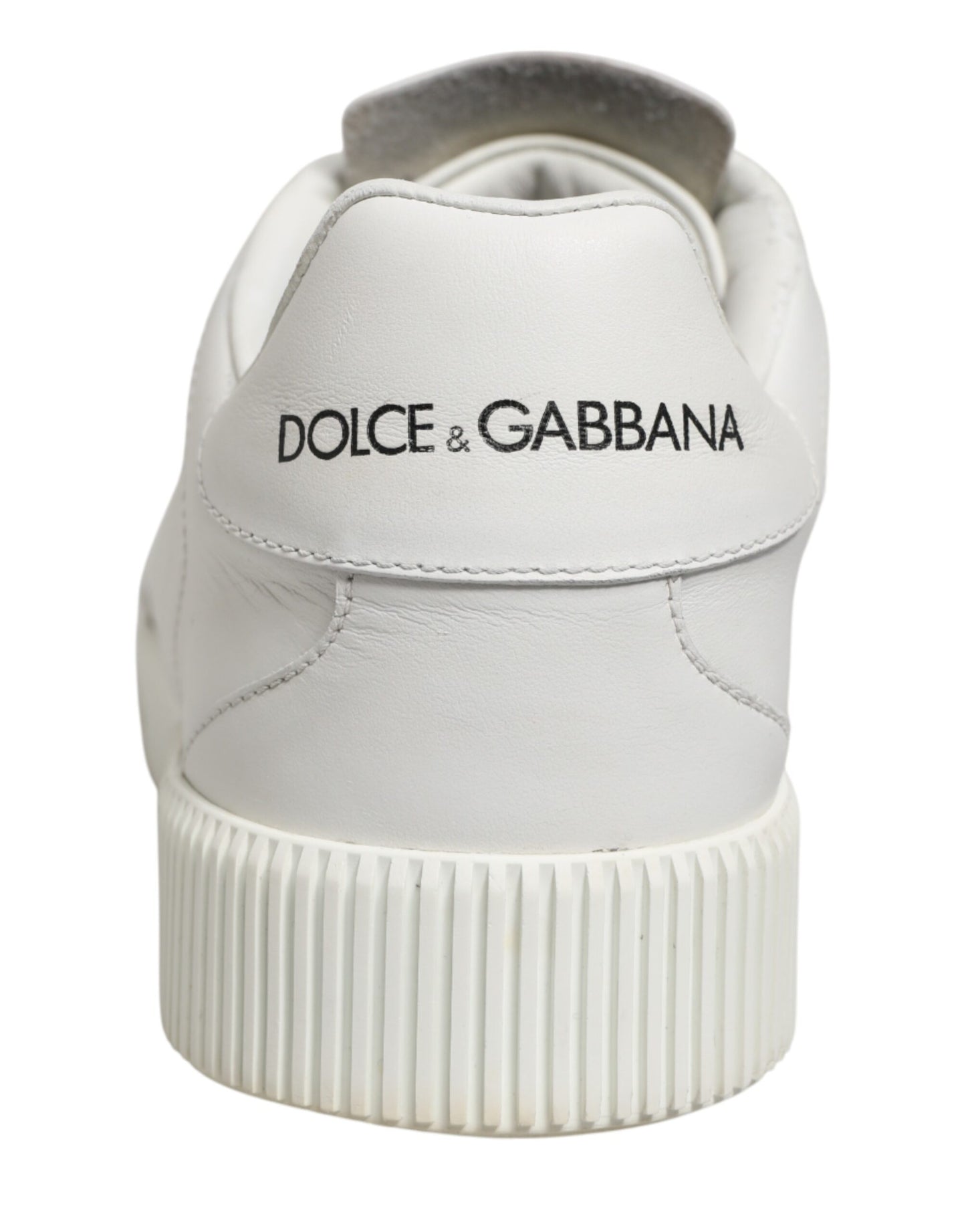 White MIAMI Calf Low Top Men Sneakers Shoes