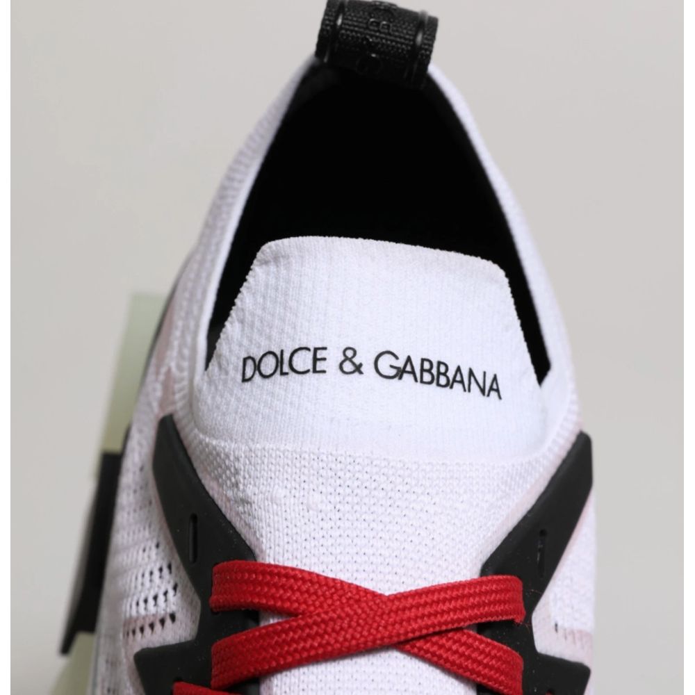 White Polyester Sneaker