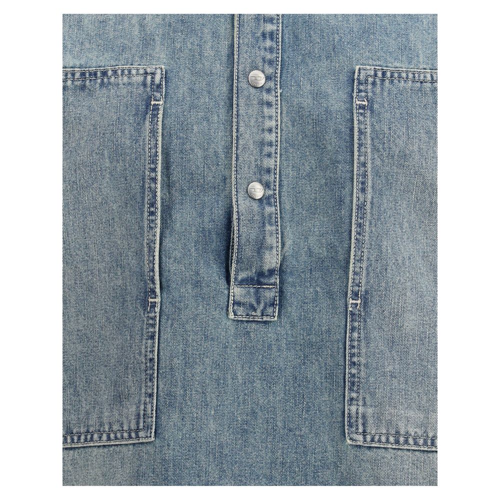Blue Denim Shirt