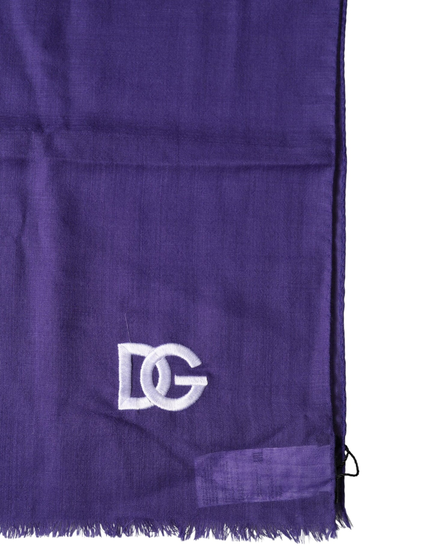 Purple Lace Stole Cotton Wrap Shawl Scarf