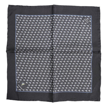 Black Silk Scarf