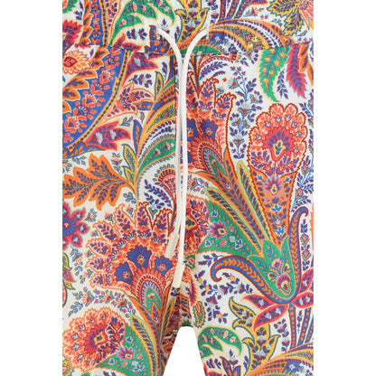 Multicolor Polyester Short And Mini Shorts