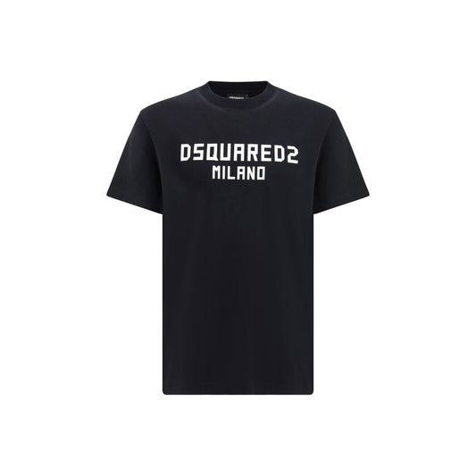 Black Cotton T-Shirt